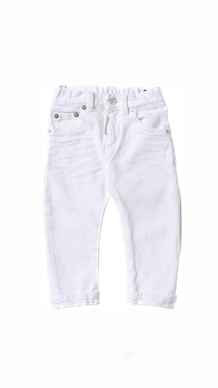 Dsquared2 Boy's White Bull Jeans