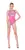 The Gold Key Cut Out Swimsuit - Pink