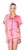 The Gold Key Pink Satin Pajama - Short