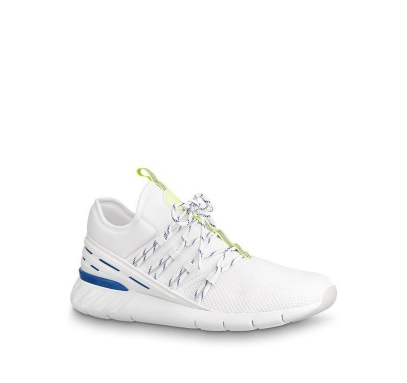 Louis Vuitton Men's White Fastlane Sneaker