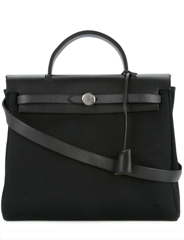 Hermès Herbag Zip 31 in Black