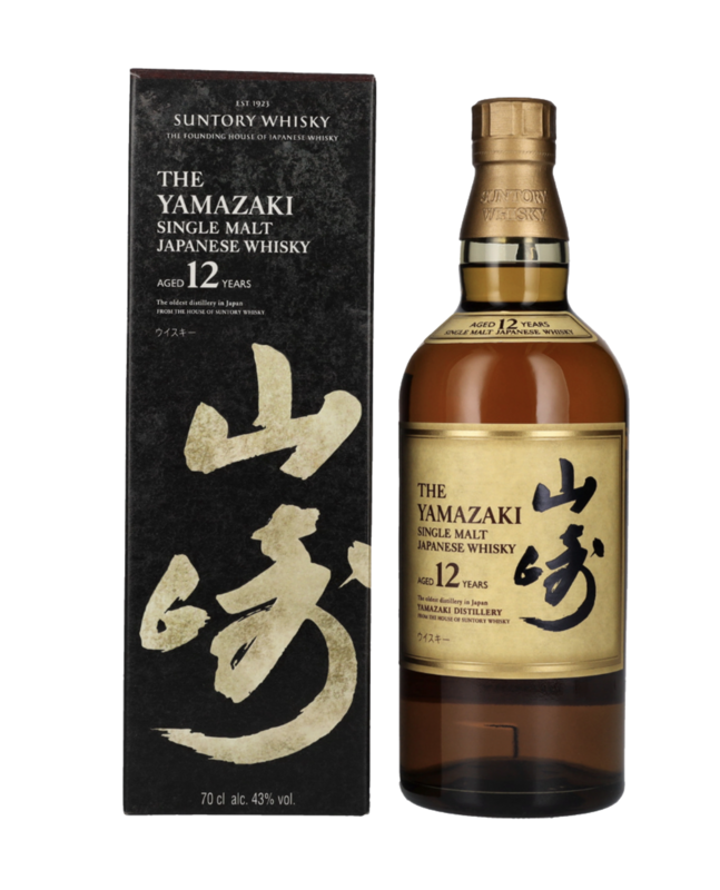 Whisky The Yamazaki Single Malt 12 YO Suntory + GB 0,7 l