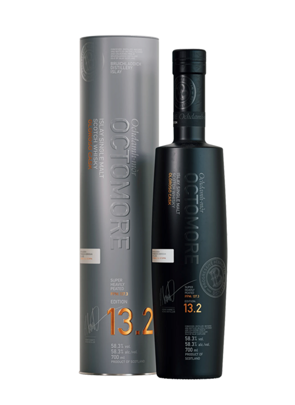 Scotch Whisky Octomore Edition: 13.2 Super Heavily Peated Oloroso Cask 2022 + GB 0.7 l