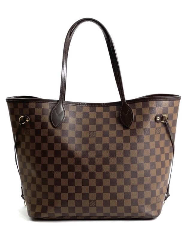 Louis Vuitton Neverfull MM Bag in Damier Ebene