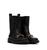 Gucci Kids Black Leather Ankle Boots