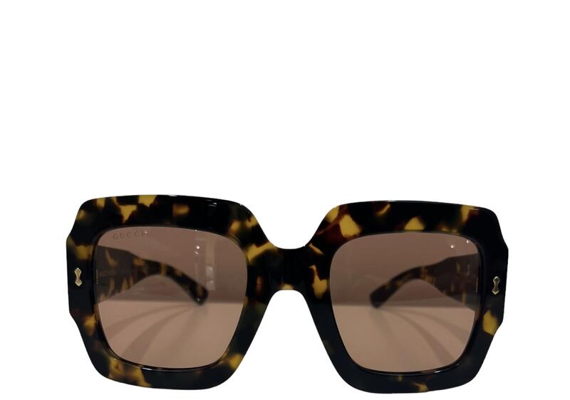 Gucci Havana Sunglasses In Brown