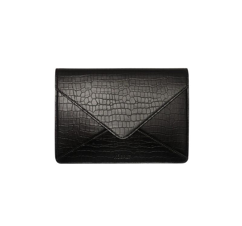 Kóbalt M Envelope Black Croco