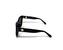 Linda Farrow Madi Oversized Sunglasses in Black