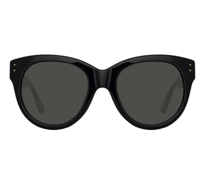 Linda Farrow Madi Oversized Sunglasses in Black