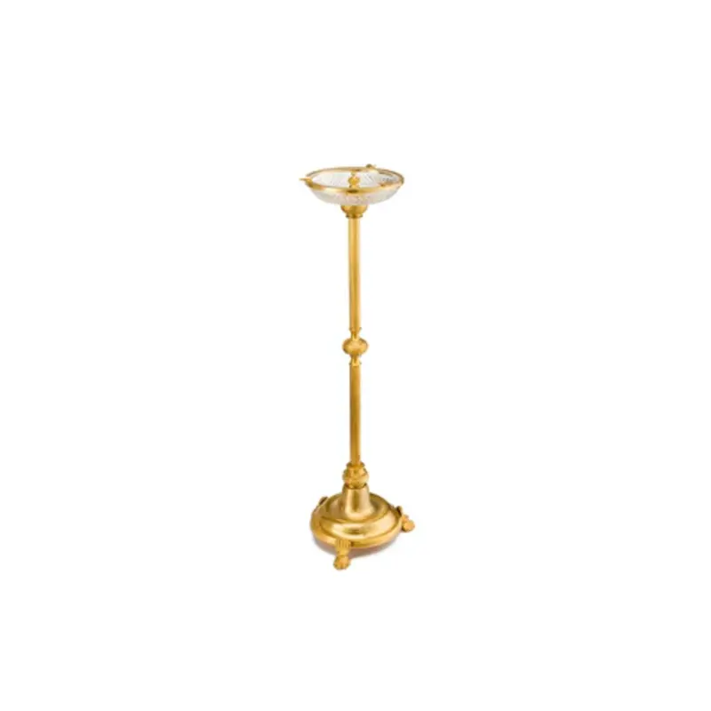Bronzetto Brucaliffo Brass Floor Ashtray