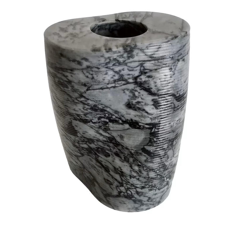 Vie Del Marmo Small Vase Cross Fingers