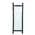 Bazar Bizar The Island Dressing Room Mirror - Black