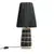 Bazar Bizar The Naxos Table Lamp - Black Natural