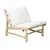 Bazar Bizar The Island One Seater - Natural White
