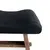 Bazar Bizar The Suar Stool with Leather - Natural Black