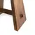 Bazar Bizar The Suar Stool with Leather - Natural Black