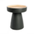 Bazar Bizar The Rayu Side Table - Black Natural