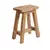 Bazar Bizar The Shoji Stool - Natural - L