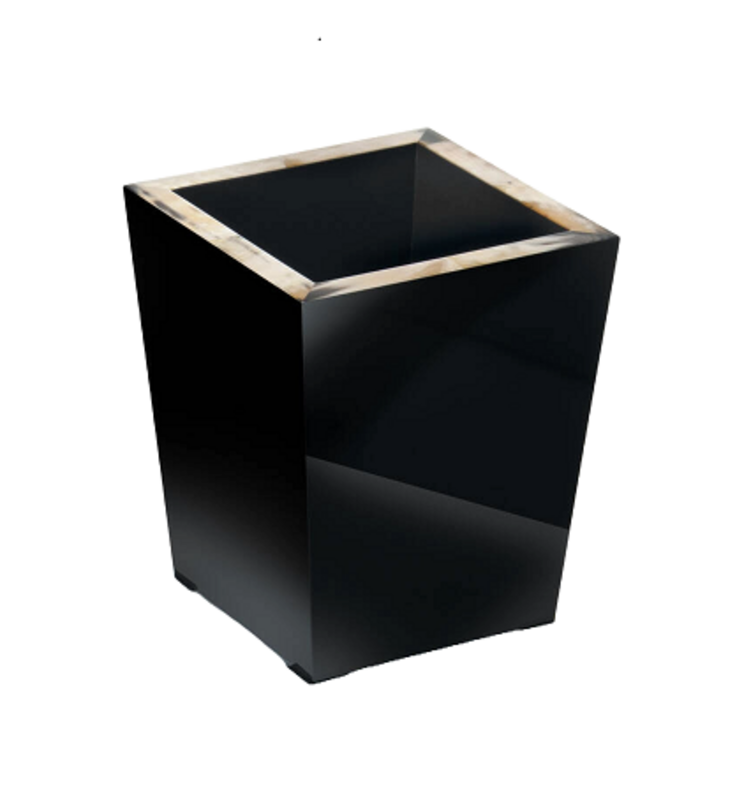 Arcahorn Fedro Waste Paper Basket Black