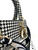 Christian Dior Canvas Houndstooth Embroidered bag