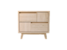Ebanisteria Gambella Scandinavian-Style Two-Drawer Bedside Table