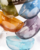 Polspotten Multicolour Peony Coupe Glasses
