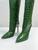 Paris Texas Croc Effect leather knee-high boots