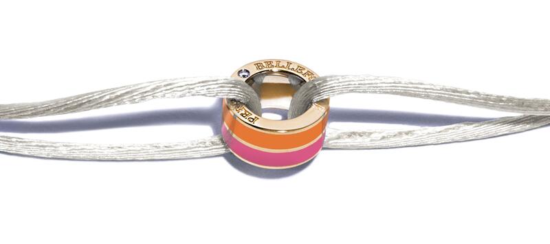 Persan & Bellefond Token Bracelet Fuchsia De Magellan Terre Orange