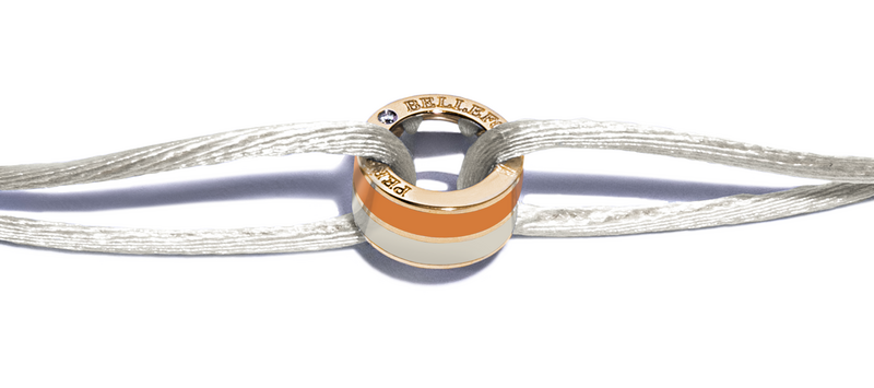 Persan & Bellefond Token Bracelet Terre Orange Beige Sable