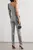 SemSem Silver Stretch Sequin Jumpsuit