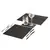 Posh Trading Company Matbox Clear - Faux Shagreen Chocolate
