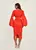 Andrea Iyamah Anida Dress - Red Coral