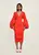 Andrea Iyamah Anida Dress - Red Coral
