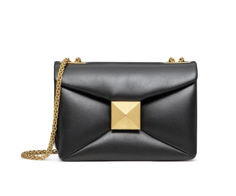 Valentino Garavani One Stud nappa-leather shoulder bag