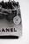 Chanel Mini 22 Black and Silver Ombre with Aged Silver Hardware