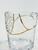 Seletti Set of two Gold-Trimmed Cut Crystal Glasses