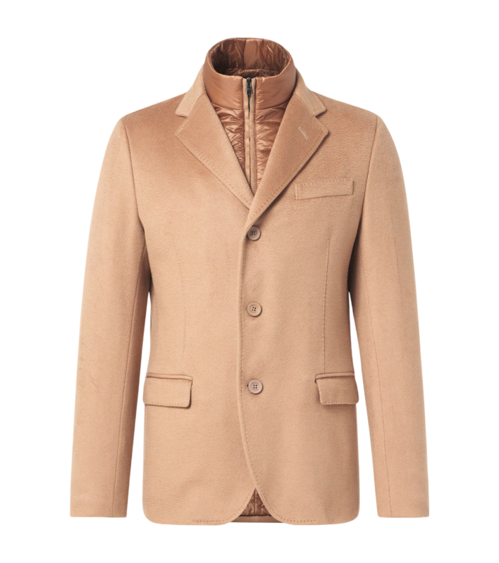 Herno Cashmere Blazer in Beige