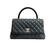 Chanel Coco Handle bag in black