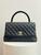 Chanel Coco Handle bag in black