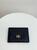 Dior Jolie freesia card holder with pearl in black Cannage lambskin
