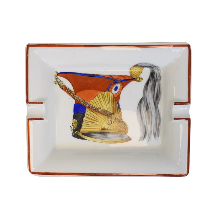 Hermes Kepi Porcelain Ashtray