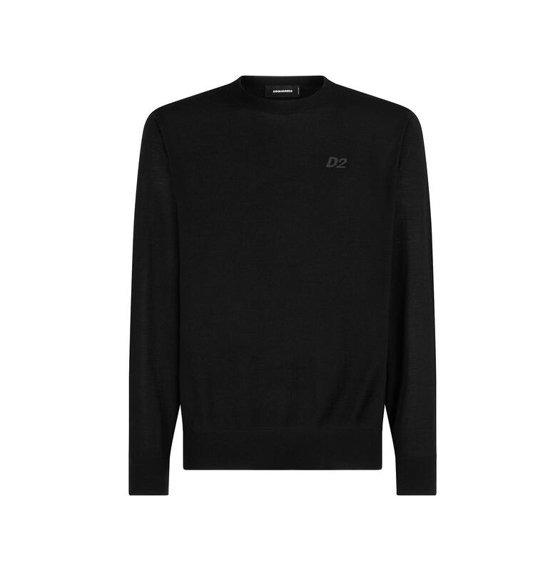 Dsquared2 Crewneck Sweater in Black