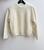 Falconeri 100% Pure Cashmere Crewneck Jumper in Chalk White