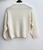 Falconeri 100% Pure Cashmere Crewneck Jumper in Chalk White