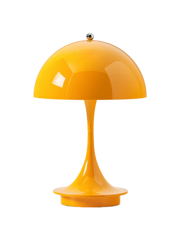 Louis Poulsen Panthella 160 Portable Lamp by Verner Panton in Opaque Yellow