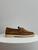 Loro Piana Summer Walk Loafers in Soft Suede with Gold-Tone Charms
