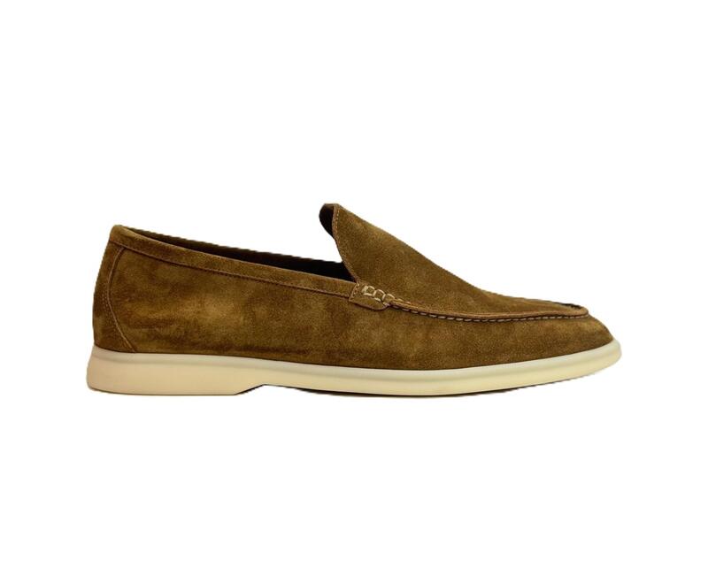 Loro Piana Summer Walk Loafers in Suede