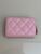 Chanel Leather Quilted CC Zip Coin Purse in Pink