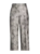 'S Max Mara Grey Floral Jacquard Straight Trousers