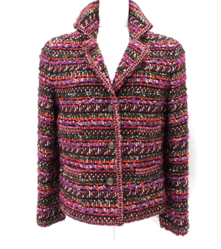 Etro Wool-Blend Tweed Jacket